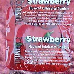  Trustex Strawberry Flavored Condoms 1000 Pack Health 