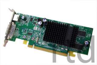 NEW LOW PROFILE ATI X300 SE 64MB PCI E DVI VIDEO CARD  