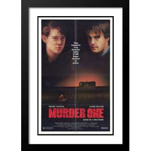  Murder One 20x26 Framed and Double Matted Movie Poster 