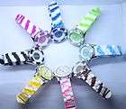 Colors Colorful Soft Rubber Gel Silicone Jelly Wrist Watch Unisex 