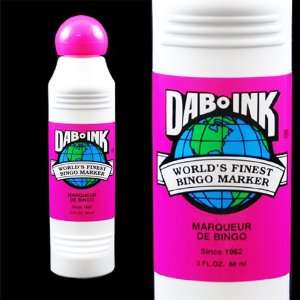  Dab O Ink Bingo Dauber   Pink   3oz: Toys & Games