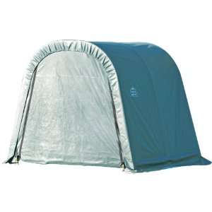   : ShelterLogic 77814 Green 10x12x8 Round Style Shelter: Automotive