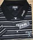 PING Tour Logo Bloodsome S/S Golf Polo XXXXL (Black)