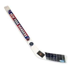  Chris Drury Autographed New York Rangers Mini Hockey Stick 