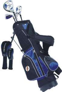 2010 Powerbilt Junior Golf Clubs Set Blue Ages 5 8 LH  