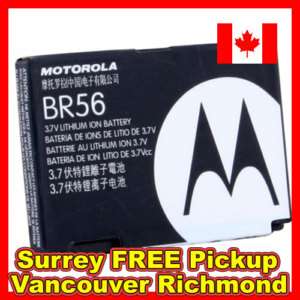 NEW OEM BR56 MOTOROLA RAZR RAZOR V3 CELL PHONE BATTERY  