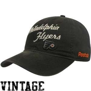   Flyers Black Lifestyle Vintage Adjustable Hat