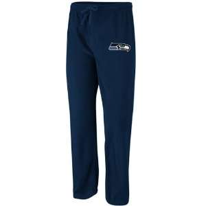  Seattle Seahawks Navy Blue Trade Talk Microfleece Pants (X 