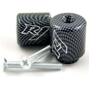   YZF R1 Engraved Bar Ends   Carbon Fiber Painted by Volar Automotive