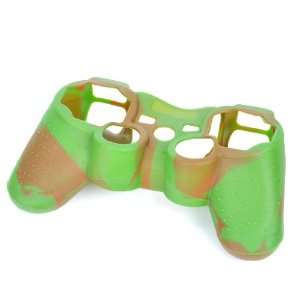   Silicone Case for Ps2/ps3 Controller   Forest Camouflage Toys & Games