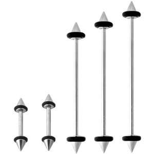   Spike Industrial Barbells Industrials   14G  32mm   Sold Individually