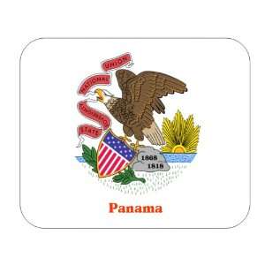  US State Flag   Panama, Illinois (IL) Mouse Pad 