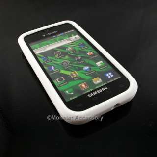   your Samsung Galaxy S 4G with White Soft Silicone Gel Skin Case