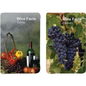  Finders Forum Playing Cards   Wine Facts Toys & Games