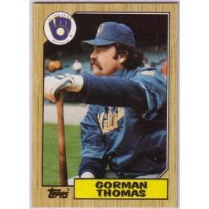  1987 Topps Milwaukee Brewers Complete Team Set (31 Cards 