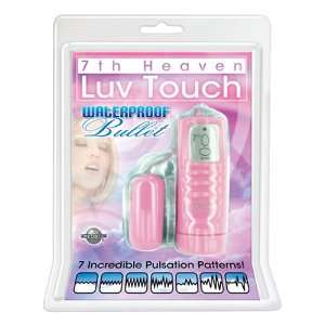  Pipedreams 7th Heaven Luv Touch Waterproof Bullet, Pink 