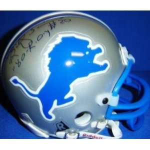  Billy Sims (Detroit Lions) Football Mini Helmet: Sports 