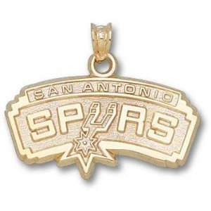 San Antonio Spurs 14K Gold Spur Logo 1 Pendant Sports 