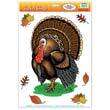LARGE TURKEY Window clings party Thanksgiving supplies  