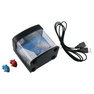  fish tank with fish and led light description usb battery office toy 