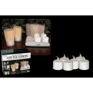  Viatek RT06 Rechargeable Tea Lite Candles Set of Six