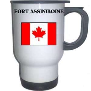  Canada   FORT ASSINIBOINE White Stainless Steel Mug 