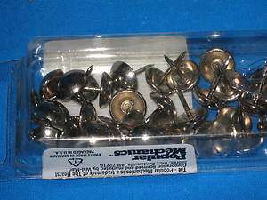 NICKEL UPHOLSTERY NAILS #9 TACKS PACKAGE OF 30  