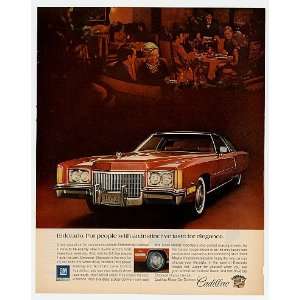  1972 Cadillac Eldorado Print Ad (7129)