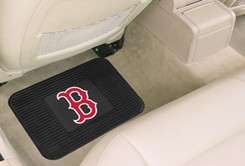 Boston Red Sox 2PC Vinyl Utility Rear Car Floor Mats  