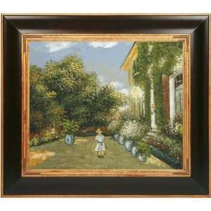 Monet La Casa Della Artista Oil Painting 