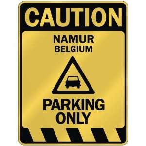   CAUTION NAMUR PARKING ONLY  PARKING SIGN BELGIUM: Home Improvement