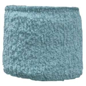  Terry Cloth Sport Wristbands Unique Gifts LT. BLUE SKY ONE 