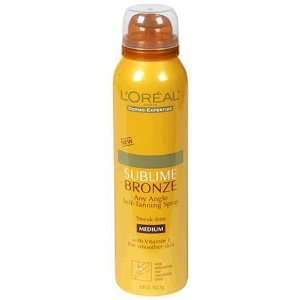   Sublime Bronze Any Angle Self Tanning Spray Medium 3.9 Oz Beauty