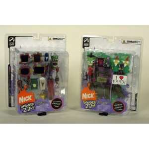  Invader Zim Series 2 Action Figures Case of 12 Toys 
