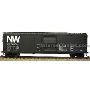 : Accurail HO Scale 50 Combo Door Riveted Box Car Kit w/High Ladders 