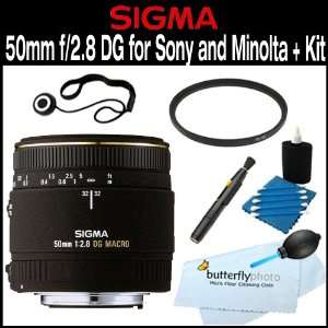   Lens for Minolta and Sony SLR Cameras + UV Filter + Care Package