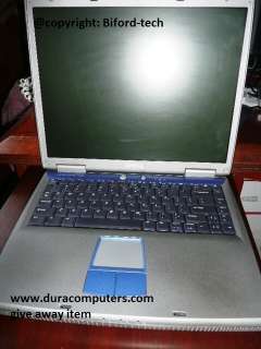 Dell Inspiron 1100, PIV laptop, 15 LCD, 0GB hdd, 0GB RAM, DVD CDRW 