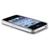 Silver w/ Clear Side Hard Case Cover+PRIVACY LCD FILTER Film for 