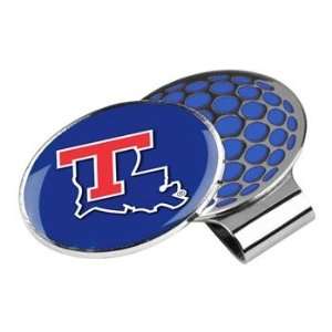 Louisiana Tech Bulldogs NCAA Hat Golf Clip With Ball Marker:  