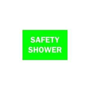 BRADY 22686 Sign,7X10,Safety Shower  Industrial 