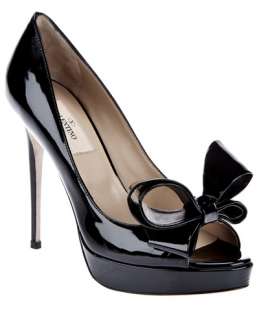 Valentino Bow Detail Court Shoe   Biondini   farfetch 
