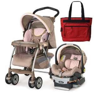 Chicco Cortina Keyfit 30 Travel System Chic W free Fashionable Diaper 
