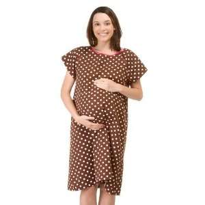   Gownie S/M   Designer Hospital Delivery Gown By Baby Be Mine Maternity