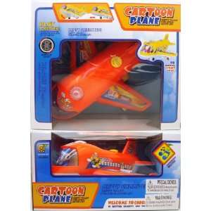  Toy Plane   Orange (Available in Peach & Purple on request 