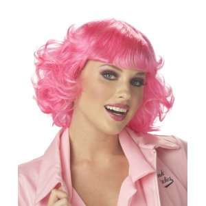  Womens Pink Grease Frenchie Wig 