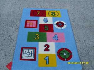 x3 area rugs school daycares hopscotch room New  