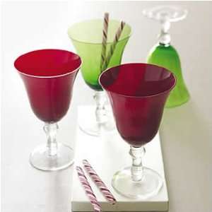  S/16 Ruby Red Goblets
