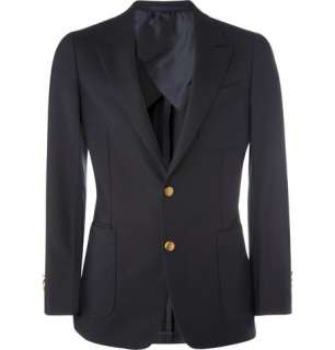  Clothing  Blazers  Single breasted  Classic Wool 