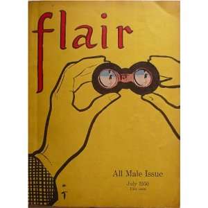    Flair Magazine   July, 1950   All Male Issue 