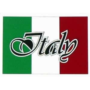  Italy Flag Laser Die Cut: Arts, Crafts & Sewing